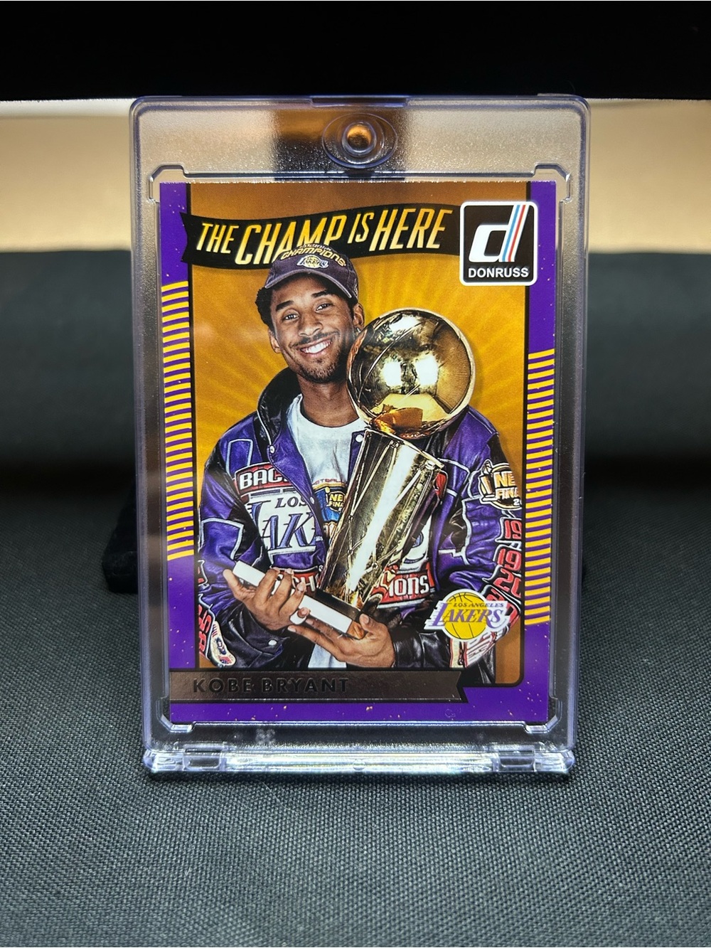 Kobe Bryant 2016-17 Panini Donruss The Champ Is Here #7 Los Angeles Lakers